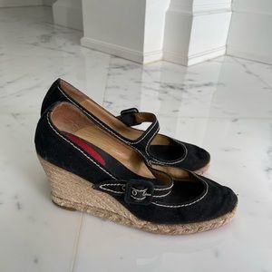Christian Louboutin espadrilles size 8 1/2